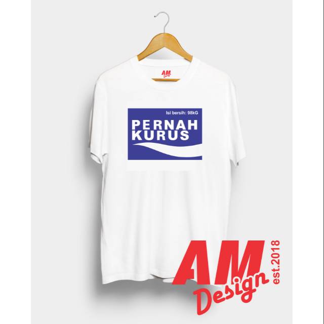 Kaos Pernah Kurus (Pocari Sweat)