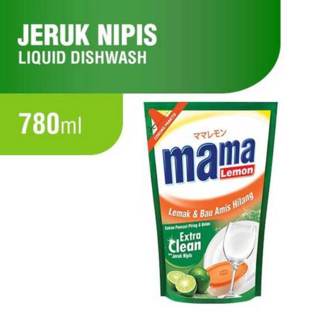 Mama Lemon Ekstrak Jeruk Nipis Pouch [780 ml]