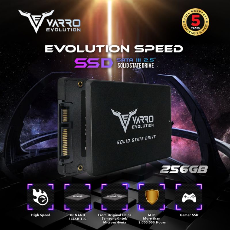 SSD VARRO 256GB SATA