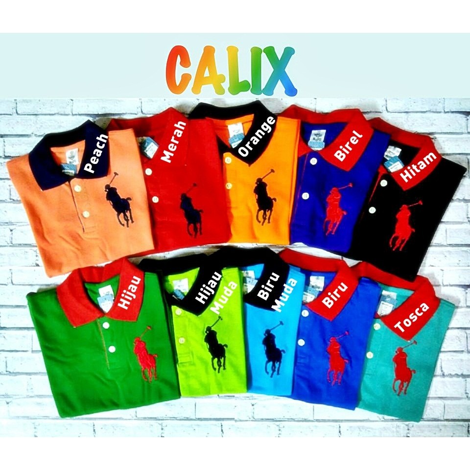 Kaos Polo Anak 2-3thn Polo Premium Laki - Laki Perempuan Baju Anak Murah Kaos Polo Anak Murah Sale