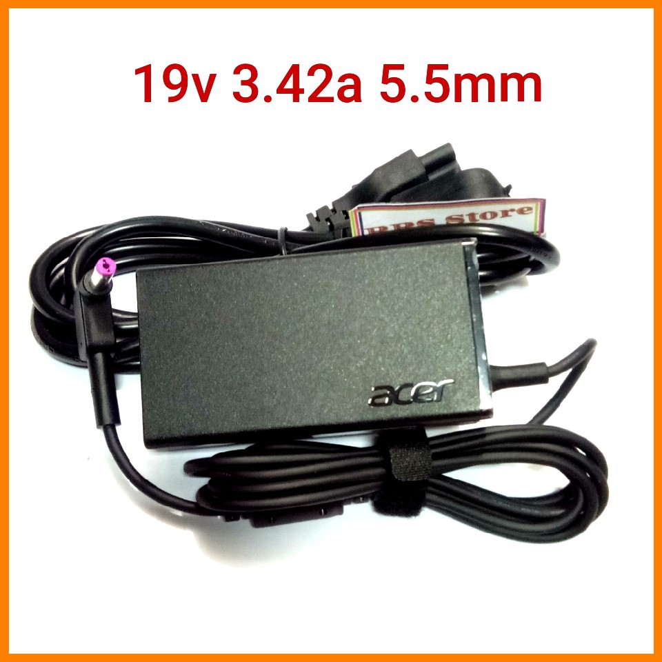 ADAPTOR ACER ASPIRE E5-421 E5-421G E1-422 19V 3.42A SLIM NEW ORIGINAL ACER Tmp243 P4 P453 EX4620Z