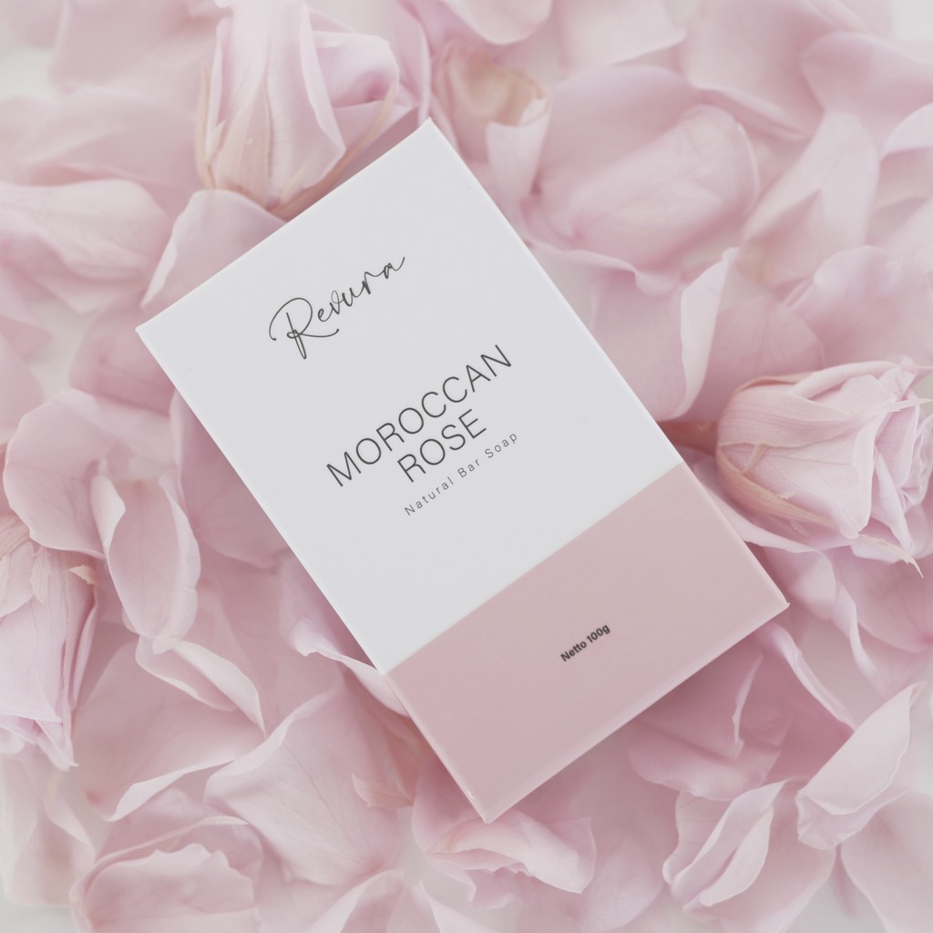 Moroccan Rose Natural Bar Soap - 100gr