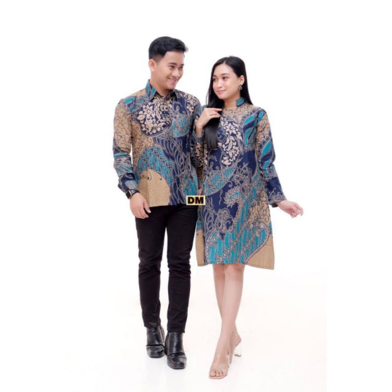 COUPLE BATIK BUNGA MEKAR||SERAGAM KANTOR/KERJA