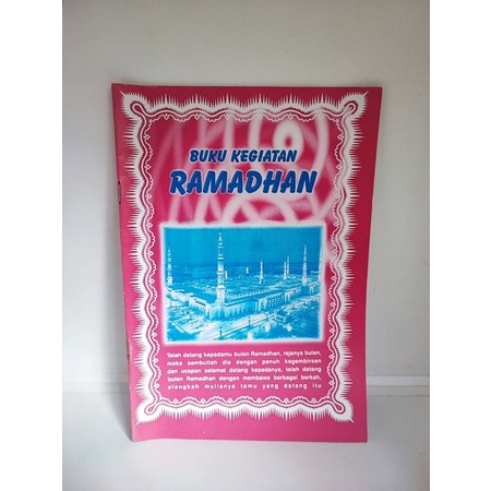 Buku Kegiatan Ramadhan