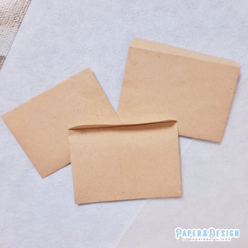 

Amplop Aesthetic Kraft Packaging Paket, Undangan, Kartu Ucapan, Angpao Kertas Kantong Kemasan