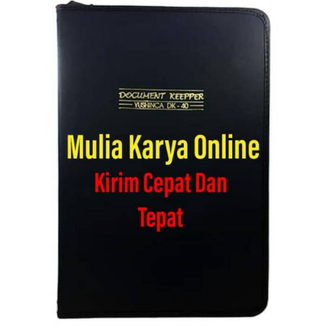 

Map Dokumen Keeper 40 Retsleting YUSHINCA DK 40 Clear Holder isi 40