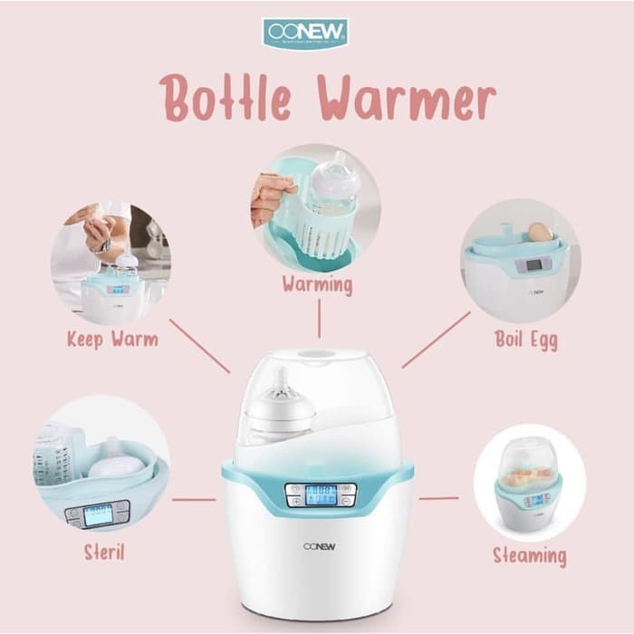 OONEW DIGITAL DOUBLE BOTTLE WARMER