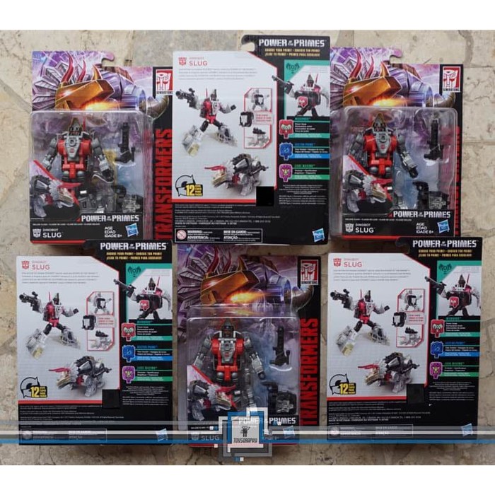 SLUG Dinobots - Transformers Power Of The Prime / Vulcanicus Combiner