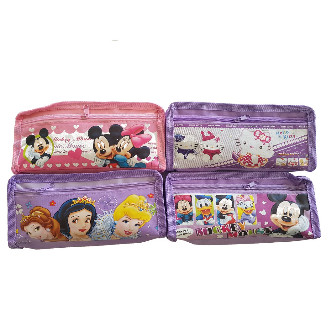 Tempat Pensil Bolpen Sekolah Ukuran Besar untuk Anak laki dan perempuan tk sd smp