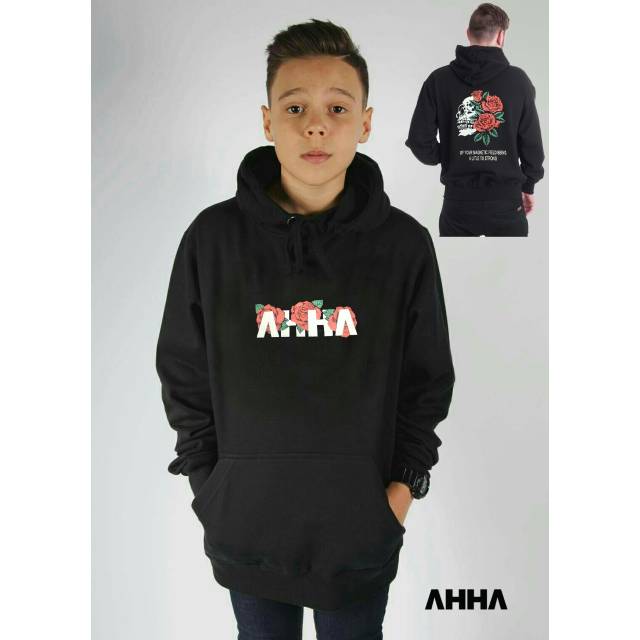 Jaket ahha rose skull / jaket ahha premium / jaket ahha murah / jaket artis / jaket atta halilintar