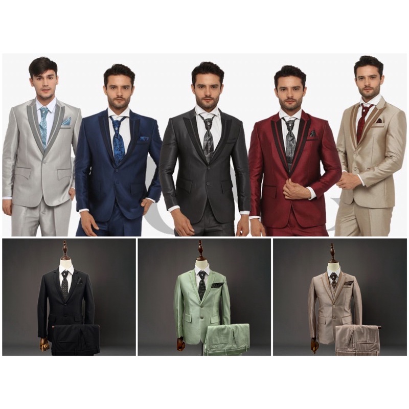 Jual Jas Formal Semi Wool Blazer Kantor Pria Jas Wedding Jas Pengantin Setelan Jas Nikah Dan 