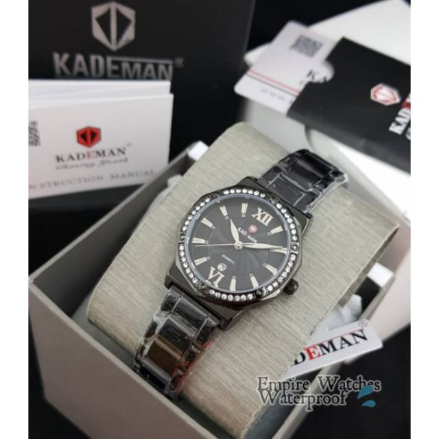 Jam Tangan Wanita Kademan 829L Kualitas Original Waterproof