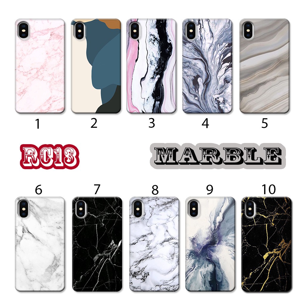 (RC13)softcase pro camera MARBLE all type smartphone