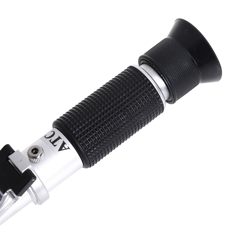Set Refraktometer Alat Ukur Kadar Gula / wine / Bir / Alkohol 0-32%
