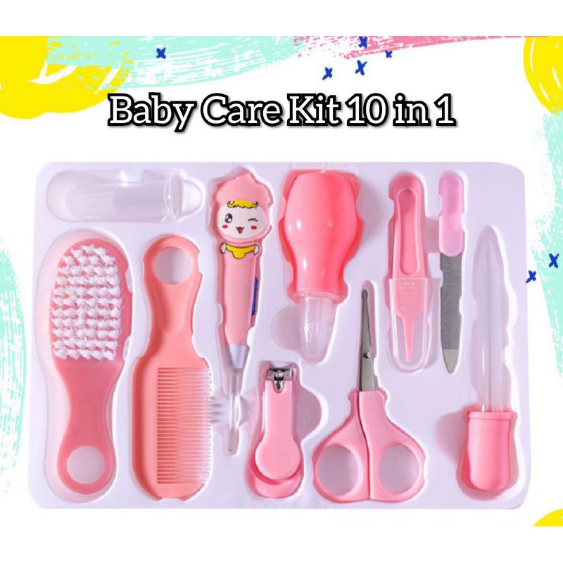 BABY CARE KIT SET 6 in 1 / 10 in 1 manicure set Perlengkapan bayi set newborn