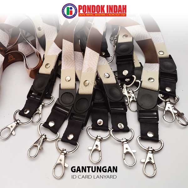 

Tali Gantungan Lanyard ID Card 2Cm + Stopper Putar
