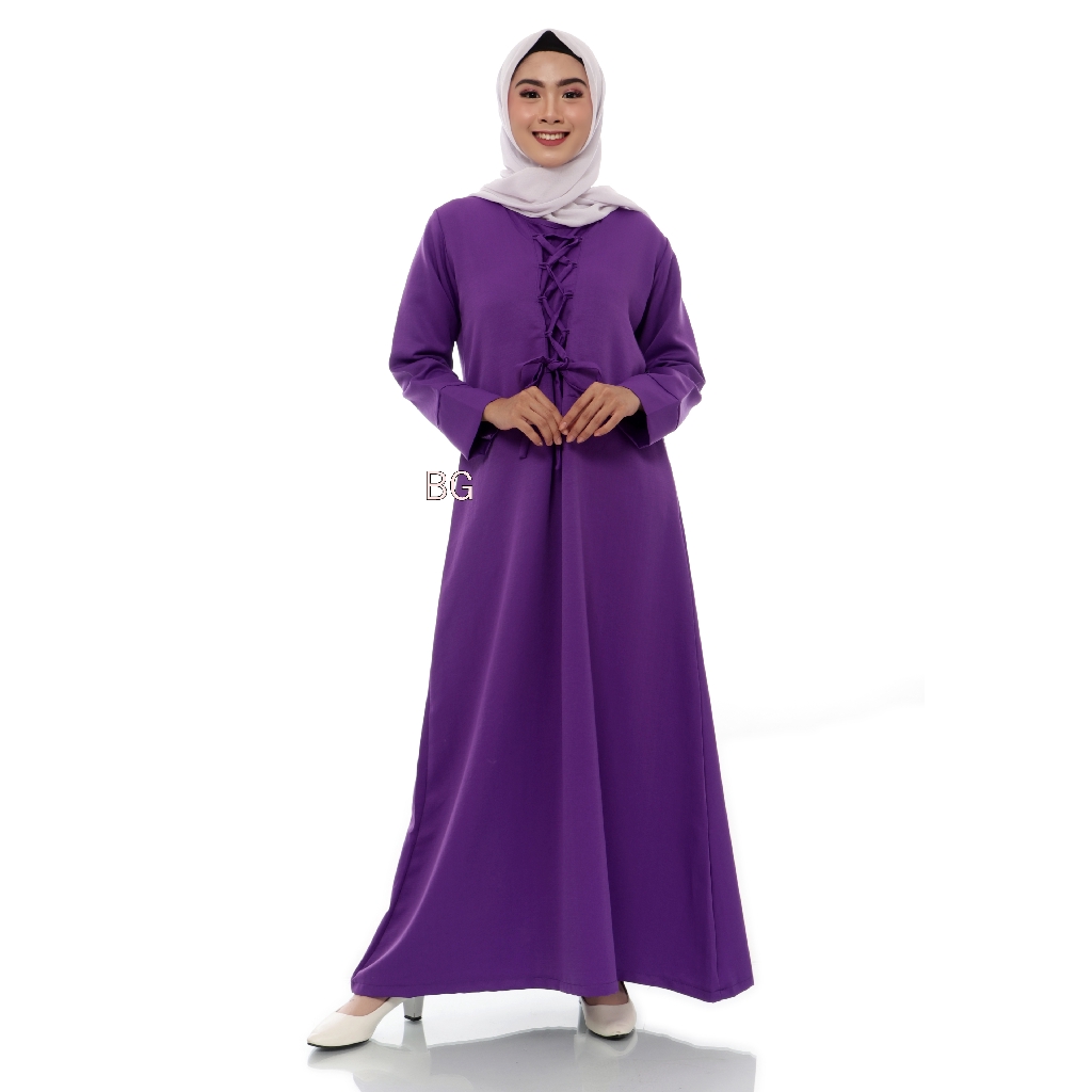 [COD] Gamis trisy Najibah Gamis Syar'i Asdf Abu Muslim Modis Modern