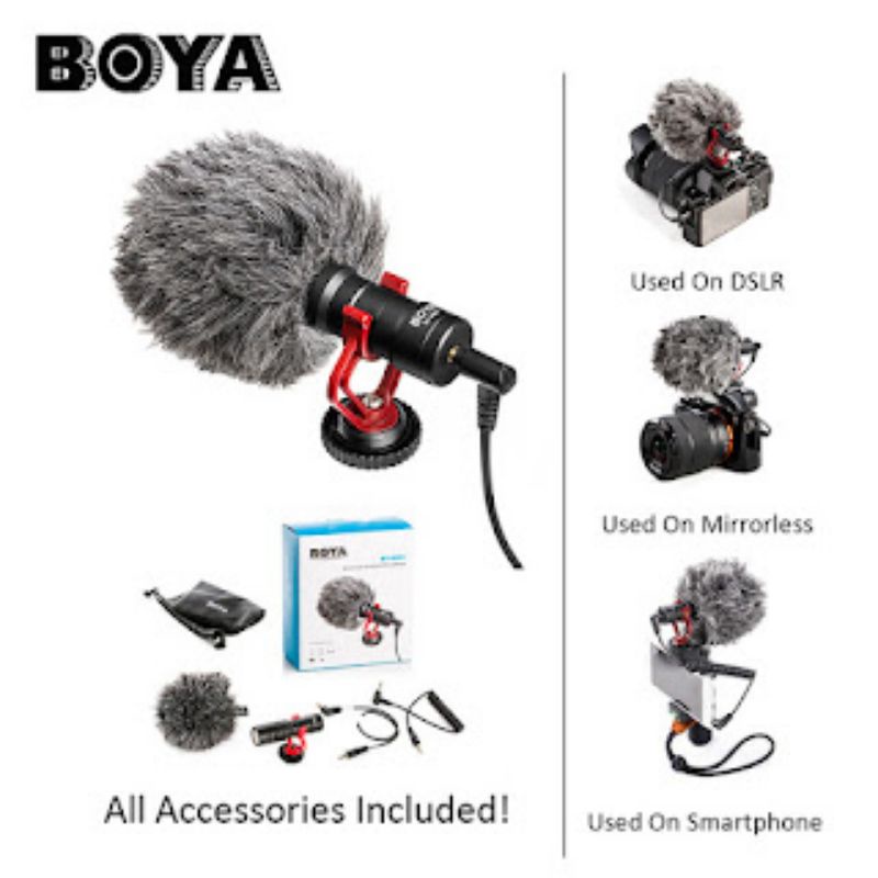 BOYA MM1 Mic Shotgun Original Seken