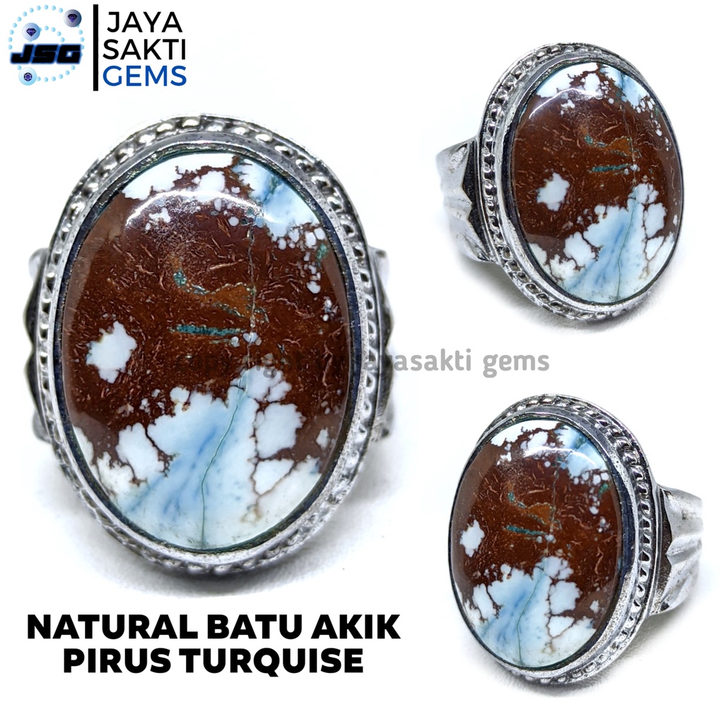 Natural Batu Akik Pirus Turquise Original PTQ03