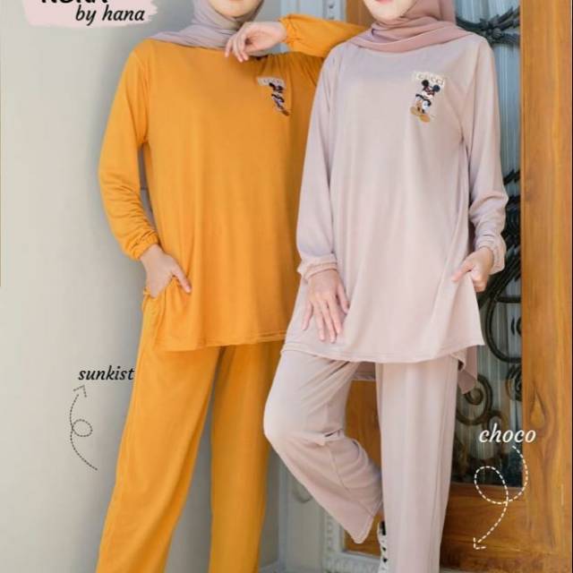 [BEST SELLER] SET KAOS // GUCCI DISNEY SET BY NURA BY HANA