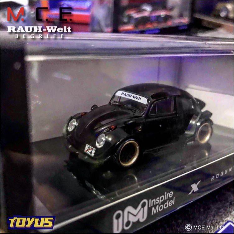 MCE - RWB BEETLE VW VOLKSWAGEN GLOSSY BLACK - Rauh Welt Begriff