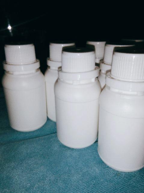Botol Plastik Pupuk M-100 Ml Putih Susu & Natural