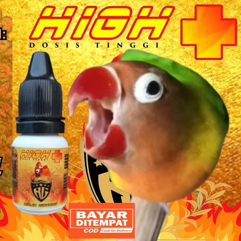 Vitamin lovebird RG high plus khusus lomba