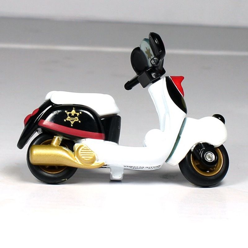 Tomica Diecast Toys Small Alloy Motorcycle Model Mickey Minnie Anime Gift