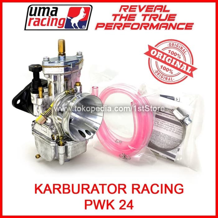 qws133 Karbu Original UMA Racing PWK 24 Karburator Power Jet not