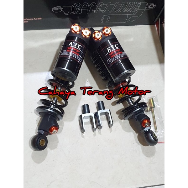 Shock Tabung KTC Copy , Shockbreaker KTC 280mm, 320mm, 340mm Supra,RxKing,Nmax,Jupiter,Vega,Xmax,Pcx