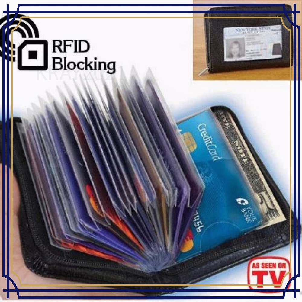 Dompet Kartu Kredit Secure RFID Blocking - 789522