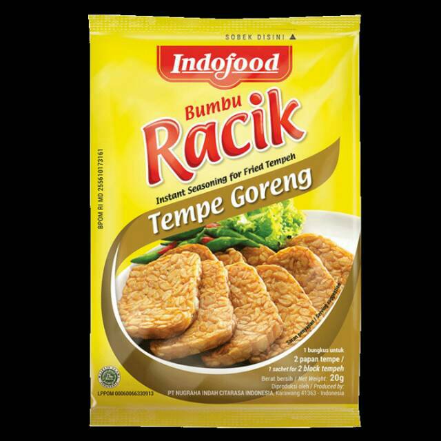 Bumbu Instant Racik Tempe Goreng (per 5 sachet) Shopee