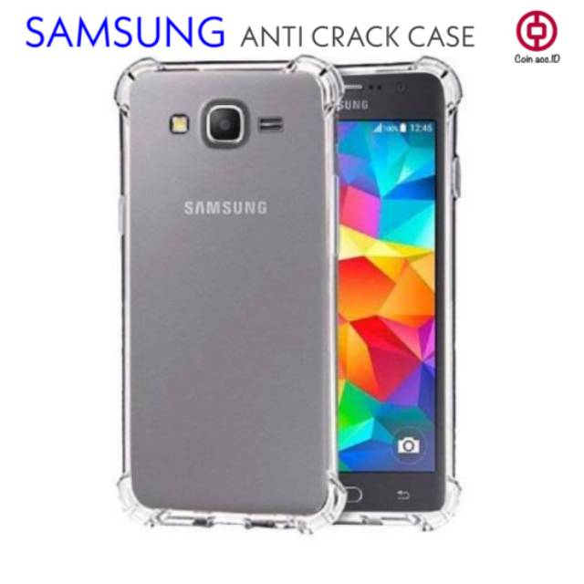 Anti Crack Case SAMSUNG J2 PRIME - silikon jelly case j2 prime/grand prime bening dan warna hitam