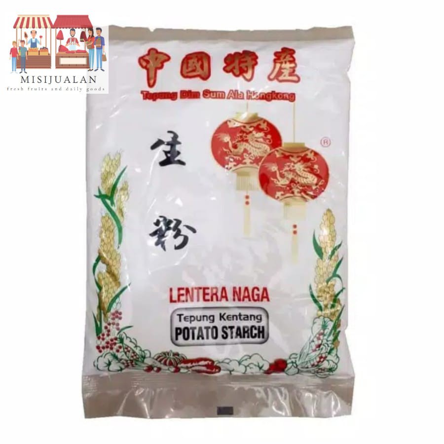 

Potato Starch Tepung Kentang Lentera Naga / Sang Fen 500 g