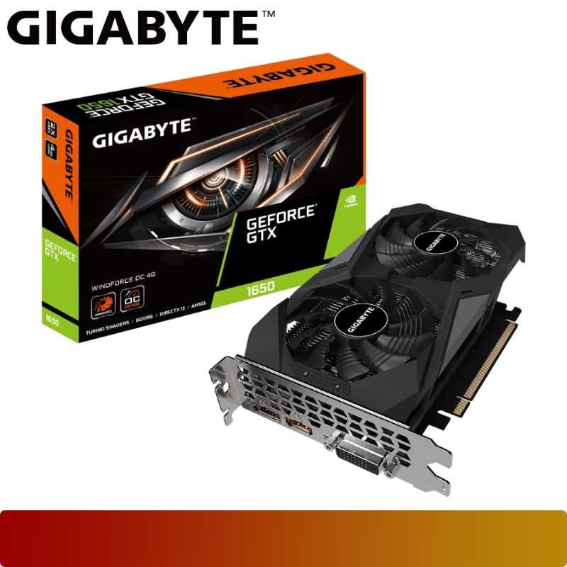 Vga Gigabyte GTX 1650 WindForce 4GB D6 - Gigabyte GeForce GTX 1650 4GB Ddr6
