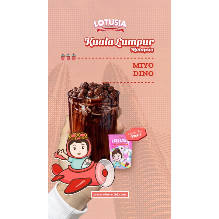 1 kg Lotusia MIYO DINO Drink Premix