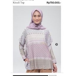 preloved kinali top by ria miranda