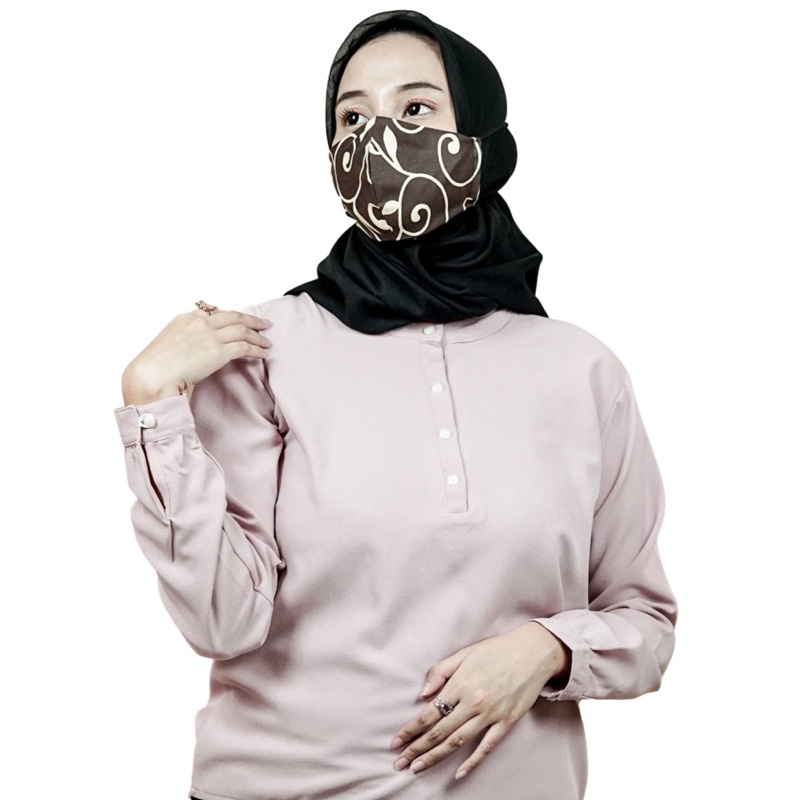 Nouri Avani Masker Kain Non Medis 2 ply Readystock