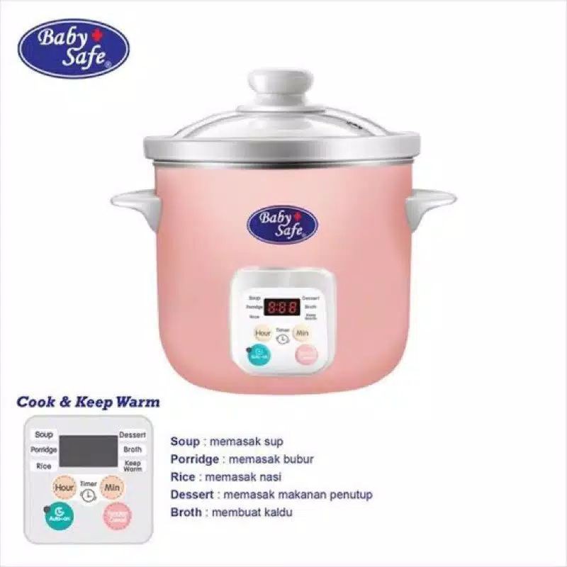 LB06D Baby Safe Slow Cooker 1.5 Liter