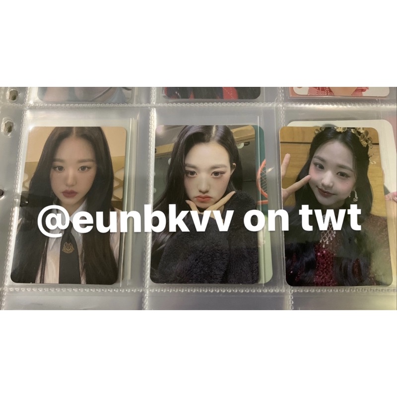 Photocard Wonyoung Scene 2, Scene 3 ( BOOKED )
