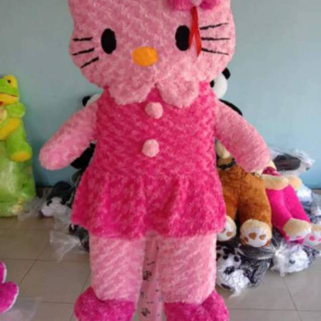 Boneka hello kitty jumbo 1meter