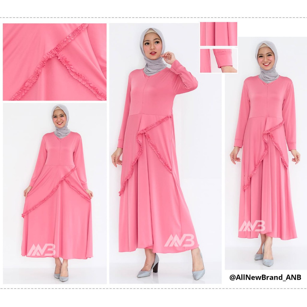 BEFAST - G6 Dress Jess Muslim HARGA PROMO SEMARAK DISKON AKHIR TAHUN HARGA MODAL / Gamis Keluaran Terbaru 2021 / Gamis Polos / Gamis Casual / Gamis Formal / Fashion Muslimah