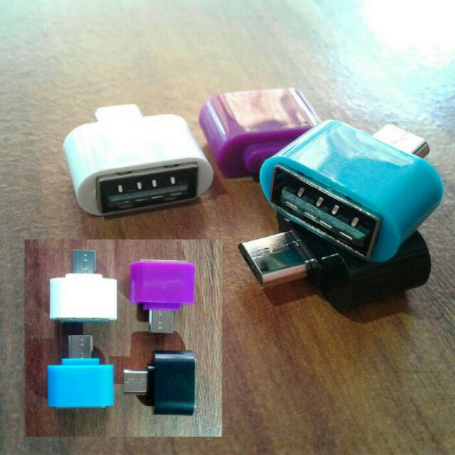 Konektor Konverter Mini OTG Tanpa Kabel Micro USB OTG Adapter Micro USB