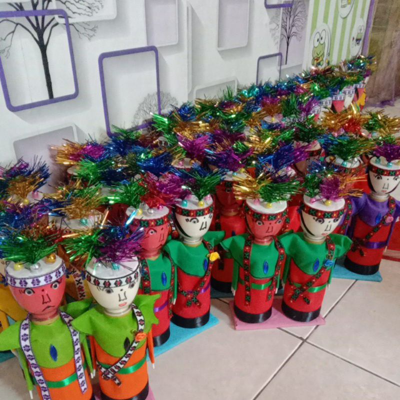 miniatur ondel ondel sepasang