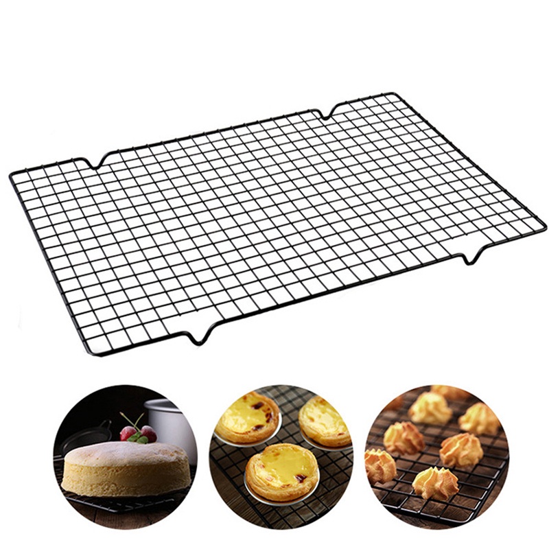 Mi.more Cooling Rack Grill Rak Cake Pendingin Kue Tatakan Peralatan Baking Besar 40.5x25.5cm