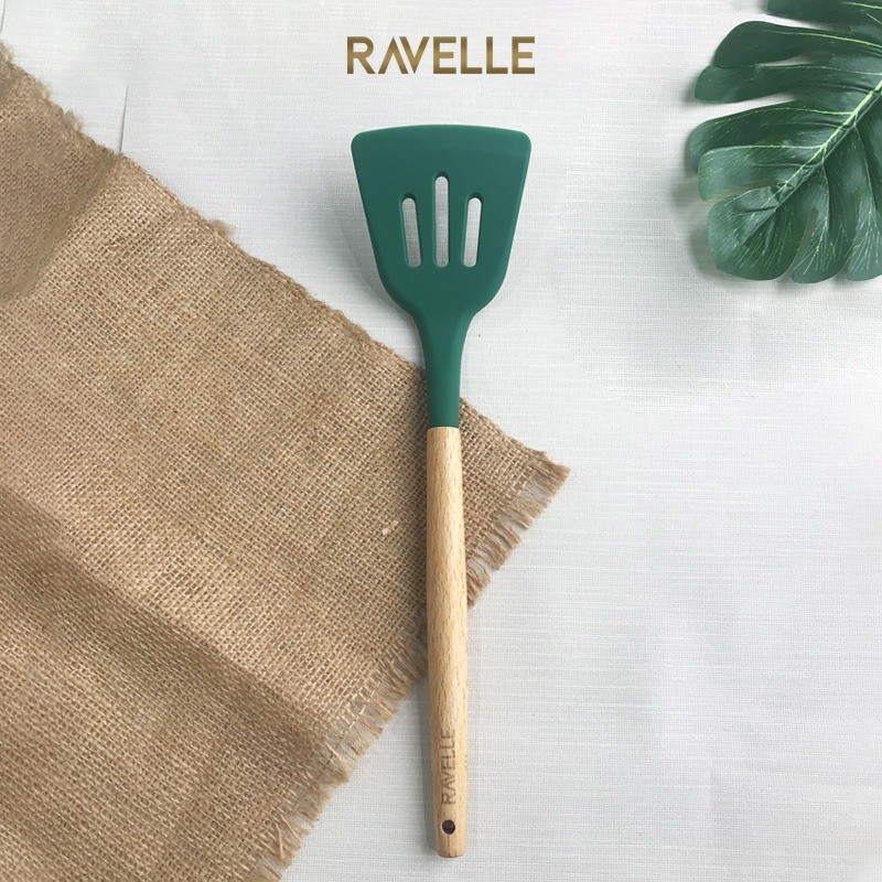 RAVELLE JADE SLOTTED TURNER - Sutil Spatula Silikon