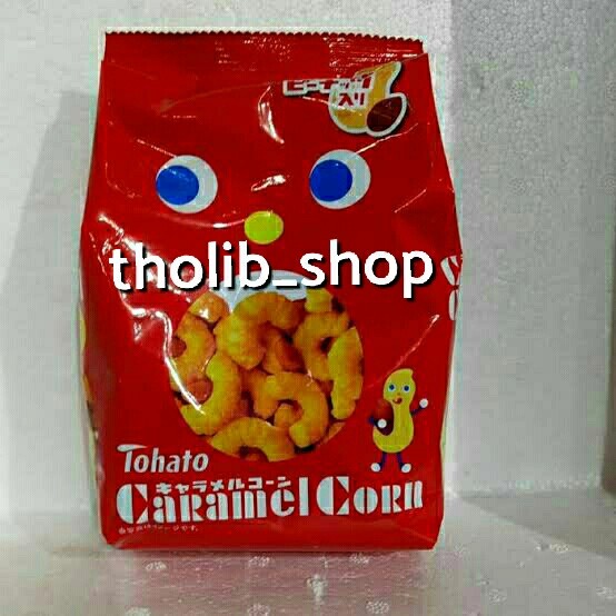 

tohato makanan ringan jagung rasa caramel 80 gr