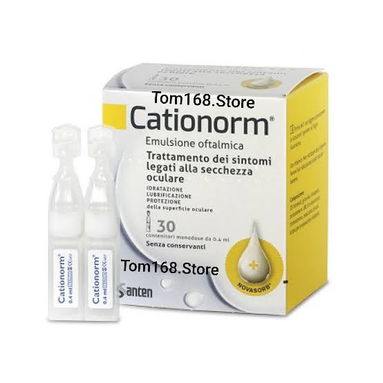 CATIONORM EYE DROP 0.4 ML - READY STOCK