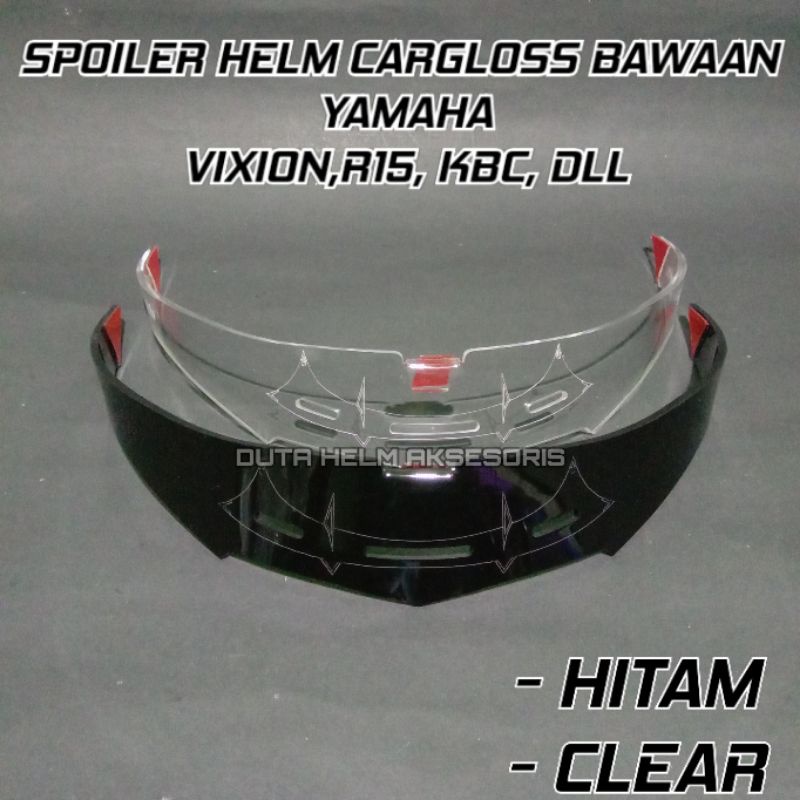 Spoiler Helm Rsv Kbc VK VR V Zero Cargloss Helm Yamaha Full Face Bawaan Motor Vixion Byson Fullface