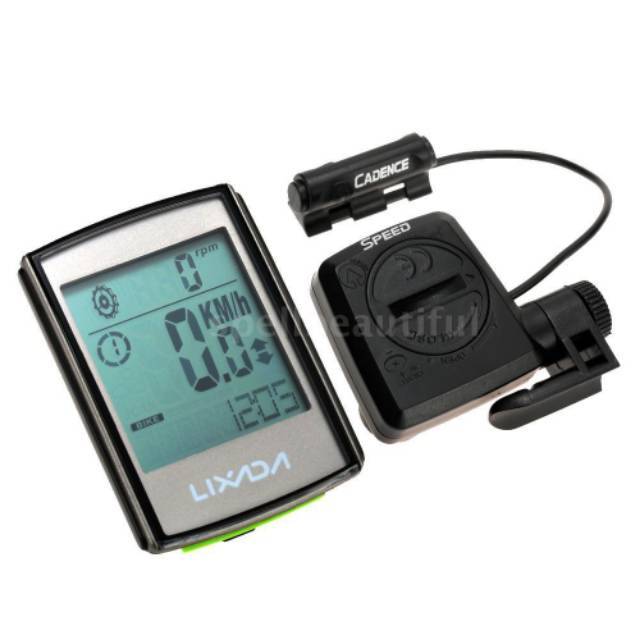 wireless bike computer with cadence